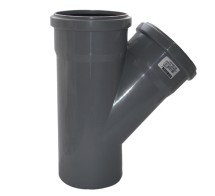 Тройник канализационный ф110/110 х 45 &quot;Ostendorf&quot; — 