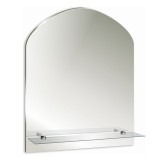 Зеркало LORANTO Арка 500х580, с полкой &mdash; 
