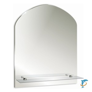 Зеркало LORANTO Арка 500х580, с полкой (00000000237 )