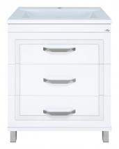 Тумба под раковину Misty Терра 70 напольная, белая — 