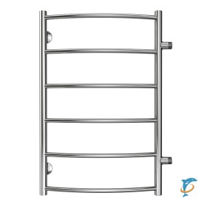 Полотенцесушитель водяной AZARIO VERONA 500/800 6 секций, боковое подключение, 1", хром (AZ04558)  (AZ04558)