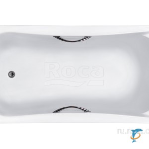 Ванна Roca BeCool 180x80 прямоугольная белая ZRU9302782  (ZRU9302782)