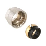 Фитинг коллекторный для медной трубы VALTEC 15 (1,0) мм x 3/4&quot;, модель VT.4430.NVE — 