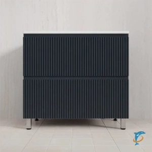 Тумба напольная с раковиной Style Line Марокко 90 Plus , графит (ЛС-00002504+СС-00002494)