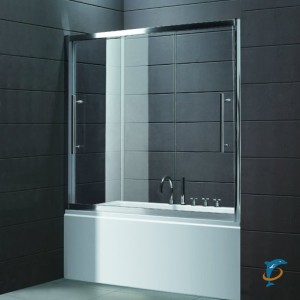 Душевая шторка на ванну Cezares TRIO-D-V-22-170/145-C-Cr  (TRIO-D-V-22-170/145-C-Cr)