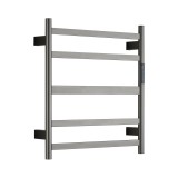 Полотенцесушитель электрический RAGLO R350.01.09 настенный сенсорный с терморегулятором, графит &mdash; 