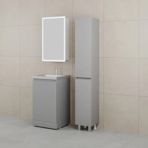 Тумба для комплекта напольная Style Line Батлер 50 , Люкс антискрейтч серый PLUS — 