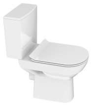 Унитаз компакт Cersanit city clean on — Безободковый