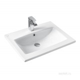 Раковина мебельная Santek (Aquaton) Элина 60 белая &mdash; Раковина мебельная Santek "Тигода" 55 см МИНИ белый с/о (Дрея)