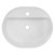 Раковина-чаша Creo Ceramique 560х450х120 накладная, овальная, керамика, белый глянцевый (PU4500)
