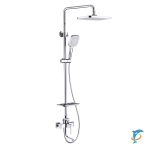 Смеситель Lemark Evitta LM0562C для ванны и душа с регулируемой высотой штанги  (LM0562C)