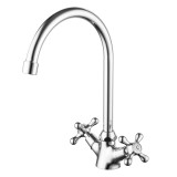 Смеситель для кухни Azario керамическая кран-букса, хром (AZ-HU245899) — 