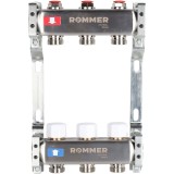 Коллектор из нержавеющей стали без расходомеров ROMMER 3 вых. RMS-3200-000003 &mdash;  Коллектор из нержавеющей стали без расходомеров ROMMER 3 вых. RMS-3200-000003