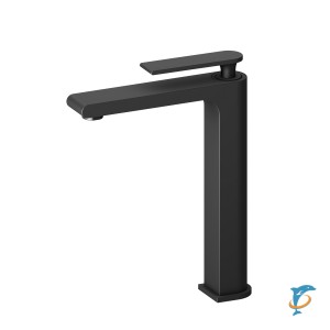 Смеситель для раковины-чаши Timo Anni 2711/03F черный  (2711/03F)