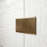 Клавиша смыва для инсталляции Point Афина, бронза брашированная, PN44041BB — 