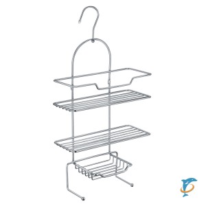 Полка прямоугольная трехэтажная хром Fixsen FX-870  (FX-870)