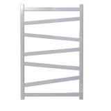 Полотенцесушитель электрический Point Феникс PN15858 П7 500x800, диммер справа, хром &mdash; 