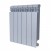 Биметаллический радиатор Global Style plus 500 6 секций серый