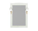 Зеркало ValenHouse Эллина 65 слоновая кость, фурнитура золото — 