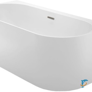 Ванна акриловая Azario BRADFORD 1800х800х580 пристенная, в комплекте с сифоном и металлической рамой (BRA18080)  (BRA18080)
