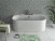 Ванна акриловая Azario BRADFORD 1800х800х580 пристенная, в комплекте с сифоном и металлической рамой (BRA18080)