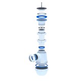 Сифон для мойки АНИ Пласт Грот 1 1/2х40 А0100 &mdash; 