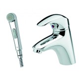 100300000 SPACE смеситель д/умывальника, с гиг/душем — 