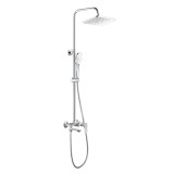 Душевая система HAIBA HB24505 тропический душ, латунь, белый/хром &mdash; 