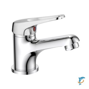 Смеситель для раковины HAIBA HB1013 латунь, хром  (HB1013)