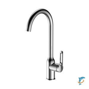 Смеситель для кухни HAIBA HB70825 нержавеющая сталь, хром (HB70825)