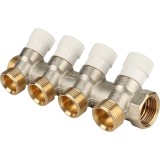 Stout Коллектор распределительный 3/4&quot;, 4 отвода 3/4&quot;ЕК — 
