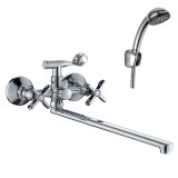 Смеситель Rossinka RS42-80 для ванны универсальный — 