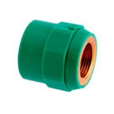 Полипропиленовая муфта с внутренней резьбой Baenninger 50 мм х Rp 1 1/2" PP-R G8270g &mdash; Соединительный элемент Baenninger из полипропилена PP-R модель G8270g, PP-RCT, модель G8270gB с переходом на внутреннюю резьбу.