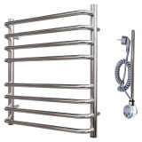 Полотенцесушитель электрический Point Нептун премиум PN09156SE П8 500x600 левый/правый, хром &mdash; 