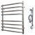 Полотенцесушитель электрический Point Нептун премиум PN09156SE П8 500x600 левый/правый, хром