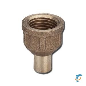 Переходная вставка Viega d22х3/4 с внутренней резьбой под пайку, бронза ,модель 94246G  (118846)
