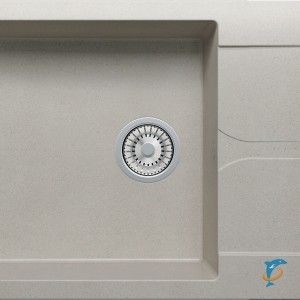 Мойка кухонная Polygran GALS-862 Серый  (444584)