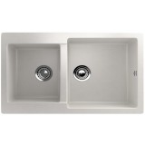 Двухсекционная реверсивная мойка ULGRAN U-505 молочный — 