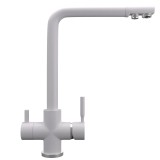 Смеситель для кухонной мойки Ulgran Quartz UQ-016 платина — 