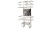 Полка прямоугольная двухэтажная хром Fixsen FX-871