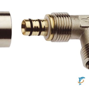 Угольник Prandelli Multyrama 26х3,0х3/4 с наружной резьбой (103.05.12.6)