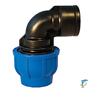 Отвод ПНД Millennium переходной ф63х2" вн.рез  (PFUF6350)