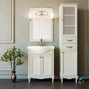 Комплект ValenHouse Эллина 65 слоновая кость с пеналом, фурнитура бронза  (Е65_КПСБ)