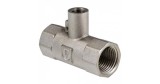 Тройник для подключения датчика температуры теплосчётчика VALTEC 1/2x M10 x 1/2 — 