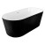Ванна акриловая Loranto 1700х750х580 отдельностоящая, в комплекте с сифоном и опорными ножками, черный (CS-03mB-170)