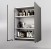 Подвесной шкаф Style Line Марелла 60, серый, антискрейтч