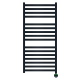 Полотенцесушитель электрический Lemark Bellario П16 LM68116EBL 500x1100, левый/правый, черный — 