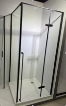 Душевой уголок Loranto 120х800х190 CS-501GG-128, серый матовый &mdash; 