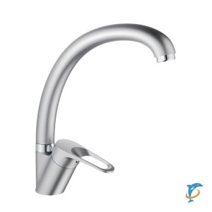 Смеситель для кухни HAIBA HB4113-1 латунь, сатин  (HB4113-1)