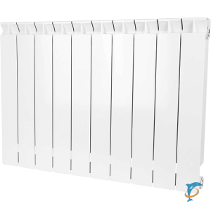 Радиатор биметаллический SRB-0110-050010 STOUT STYLE 500 10 секций боковое подключение (белый RAL 9010)  (SRB-0110-050010)